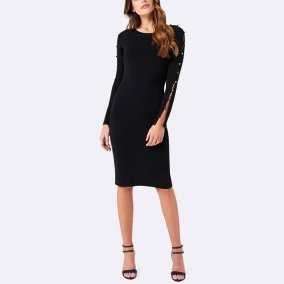 🎁 Bardot Through Sleeve Dress